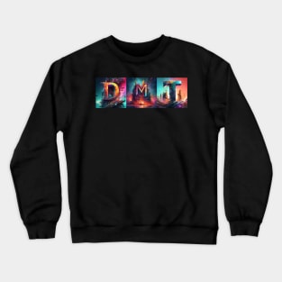 DMT Typography Art Crewneck Sweatshirt